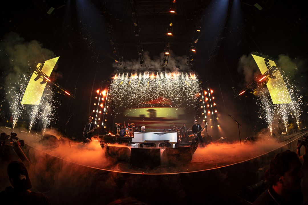 The Offspring live at Qudos Bank Arena in Sydney on extended