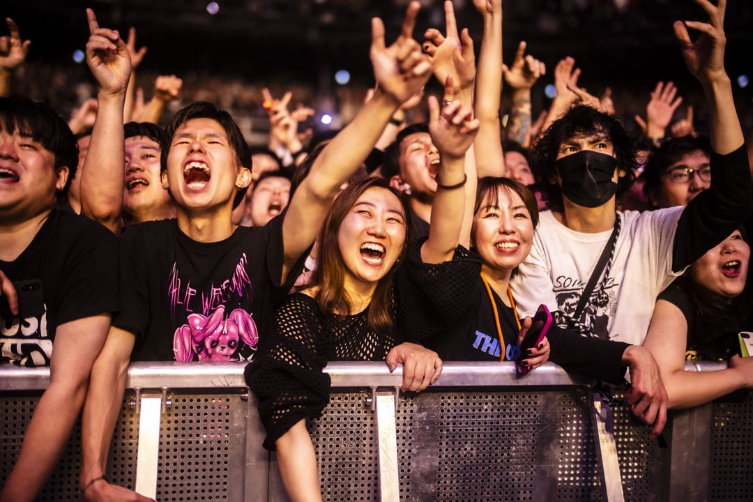 The Offspring live in Tokyo, Japan