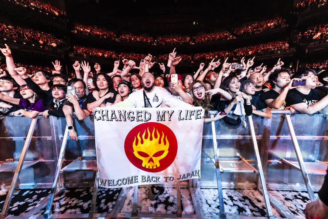 The Offspring live in Tokyo, Japan