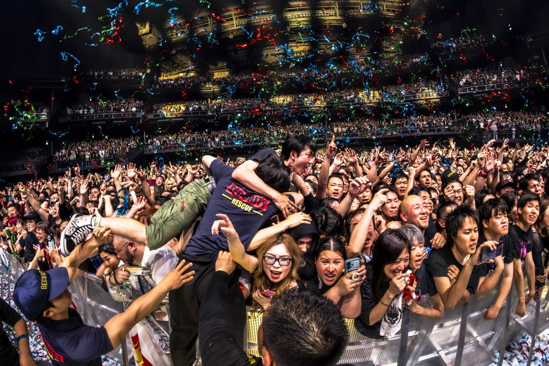 The Offspring live in Tokyo, Japan