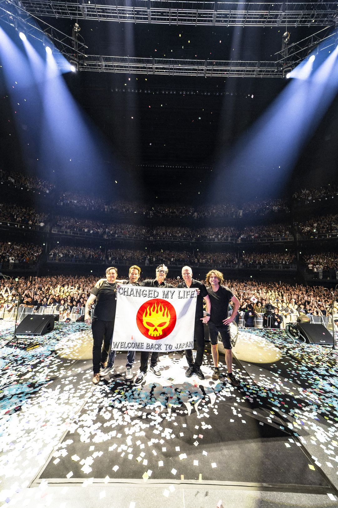 The Offspring live in Tokyo, Japan