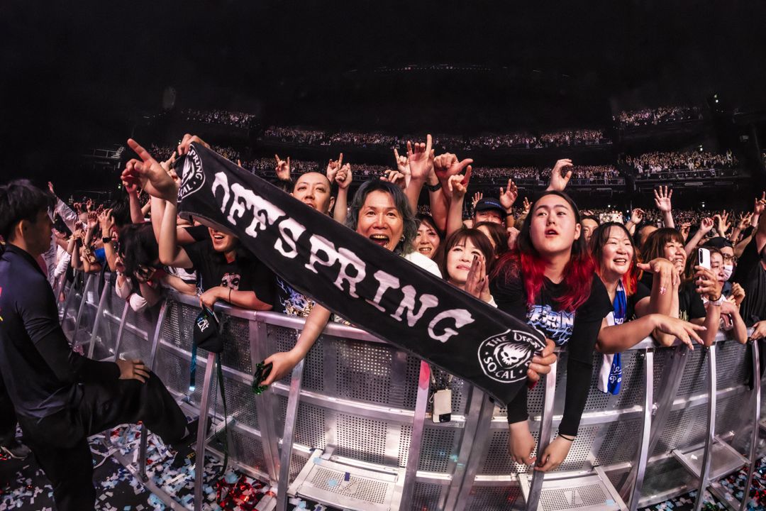 The Offspring live in Tokyo, Japan