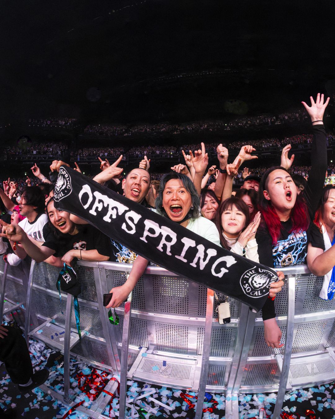 The Offspring live in Tokyo, Japan
