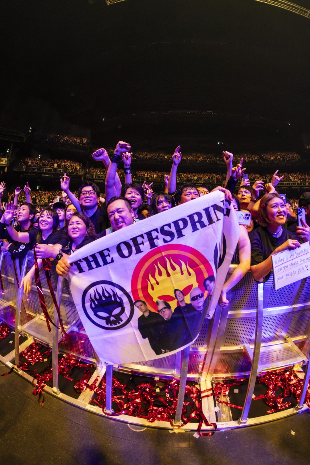 The Offspring live in Tokyo, Japan