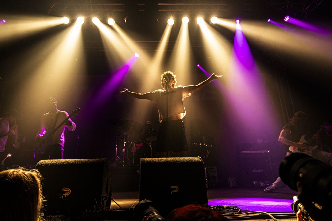 Turnstile live in Ysselsteyn, The Netherlands